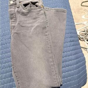 Levi's Wedgie straight Ankle Jeans